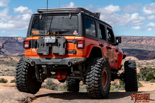 Jeep JL Wrangler Bak-Pax Spare Tire Delete Kit by Rebel Off Road