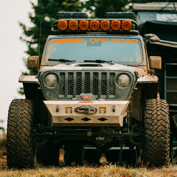 HALO 2.0 Roof Rack With Off Road Lighting Mounts - Gladiator