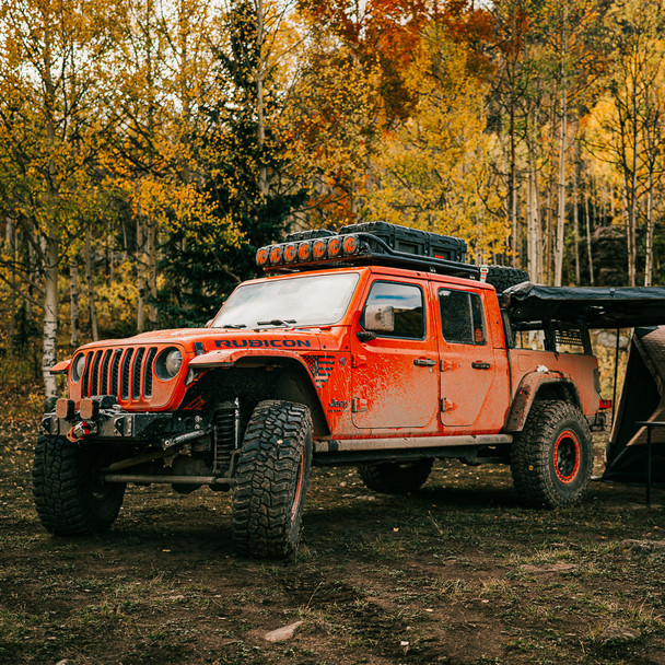 HALO 2.0 Roof Rack With Off Road Lighting Mounts - Gladiator