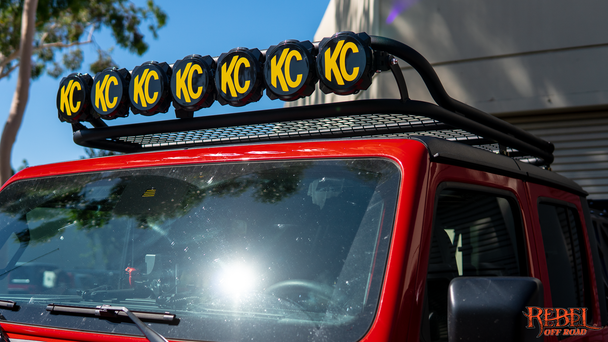 HALO 2.0 Roof Rack With Off Road Lighting Mounts - Gladiator