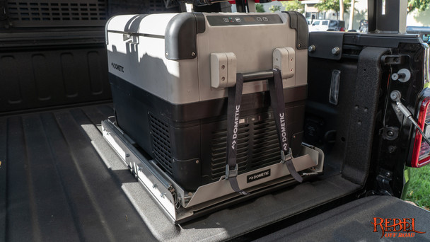 XPLOR Fridge Slide Mount, Jeep Gladiator JT by Rebel Off Road