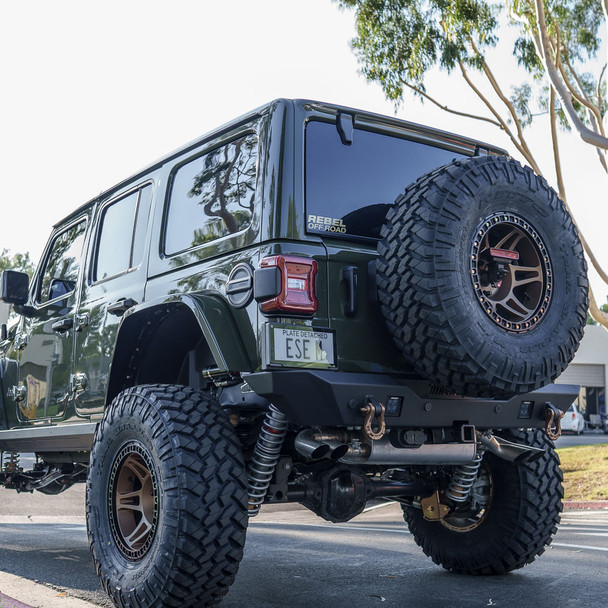 Jeep Wrangler JL High Clearance Rear Bumper | Rebel Off Road