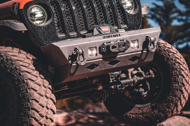 Summit Series Front Bumper & Skid Plate, Jeep Wrangler JK, JL and Gladiator JT by Rebel Off Road
