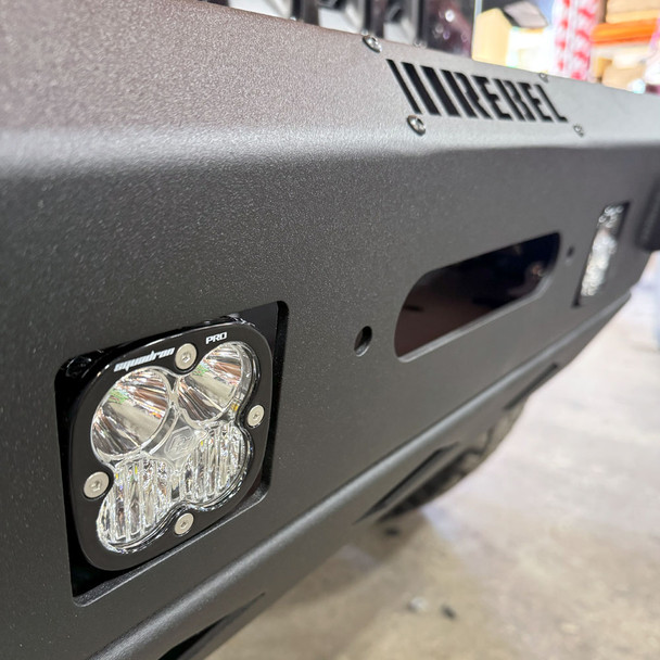 Summit Series Front Bumper & Skid Plate, Jeep Wrangler JK, JL and Gladiator JT by Rebel Off Road