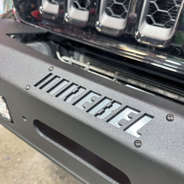 Summit Series Front Bumper & Skid Plate, Jeep Wrangler JK, JL and Gladiator JT by Rebel Off Road