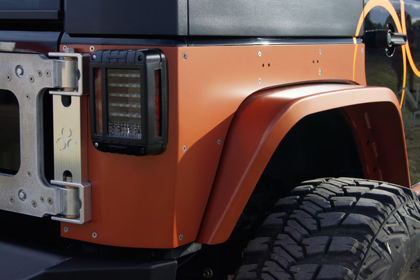 Nemesis Industries JK-JKU Notorious Dovetail Rear Flare - 1265