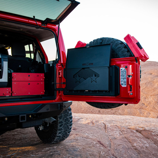 Rock Slide Engineering Tailgate Table, Jeep Wrangler JK /JL - AC-TB-200