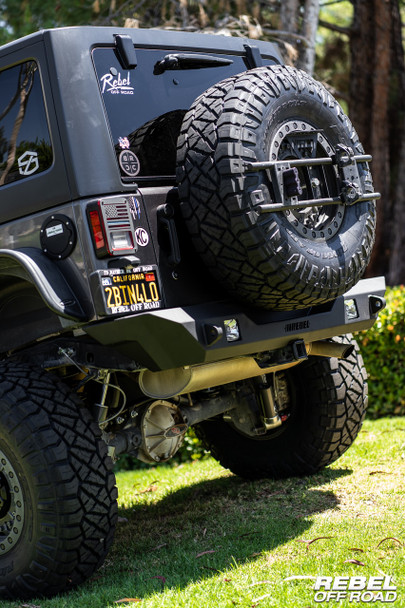 Rebel Off Road Summit Series Rear Bumper - 07-18 Jeep Wrangler JK