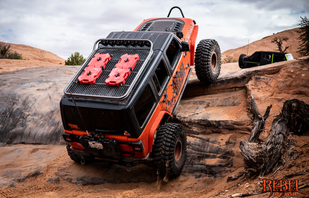 HALO 2.0 Roof Rack With Light Mounts, Jeep Wrangler JK/JL by Rebel Off Road