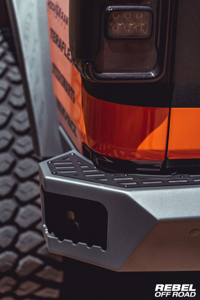 Summit Series Rear Bumper, Jeep Gladiator JT by Rebel Off Road