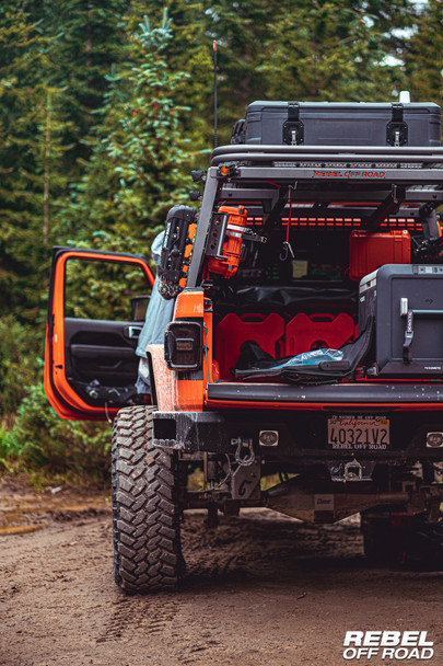 Summit Series Rear Bumper, Jeep Gladiator JT by Rebel Off Road