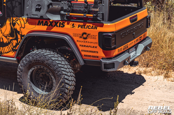 Summit Series Rear Bumper, Jeep Gladiator JT by Rebel Off Road