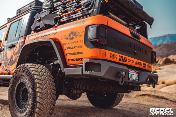 Rebel Off Road Summit Series Bedside Slider Steps | Jeep Gladiator JT