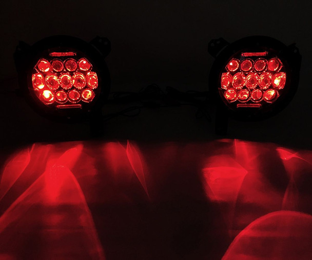 Quake LED Jeep Wrangler JL/Gladiator 9 Inch RGB Headlights