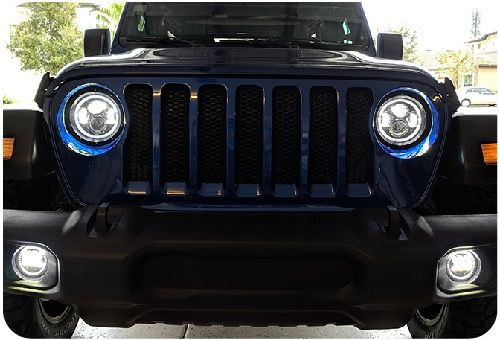 Quake LED Jeep Wrangler JL/Gladiator White DRL Halo/Amber Quake LED Jeep Wrangler JL/Gladiator White DRL Halo/Amber