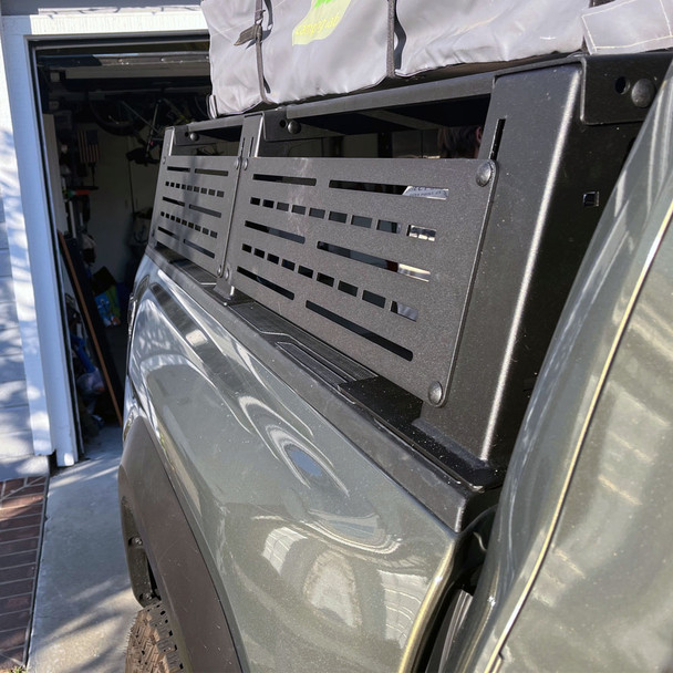 XPLOR Half Height Bed Rack, Toyota Tacoma 2016+ by Rebel Off Road