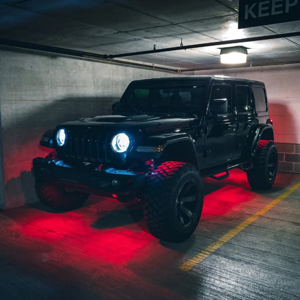 Oracle Underbody Wheel Well Rock Light Kit, ColorSHIFT RGB