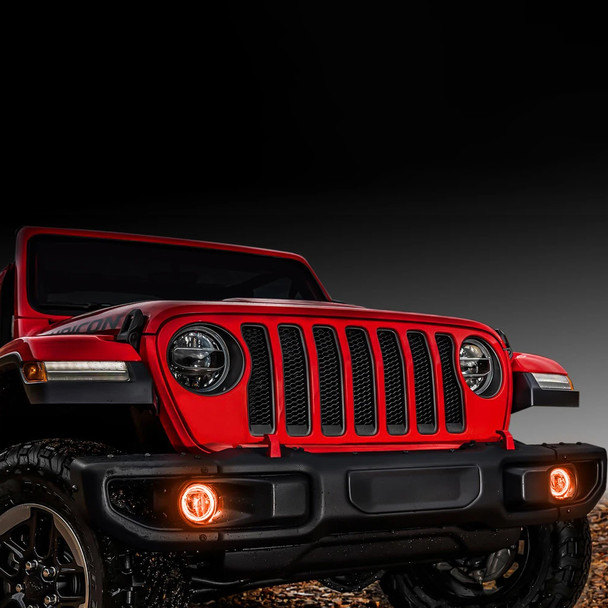 Oracle Fog Light Halo Ring Kit, Jeep Wrangler JL