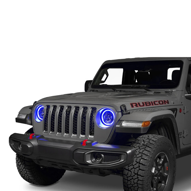 Oracle 7" LED Headlights, Jeep Wrangler JL