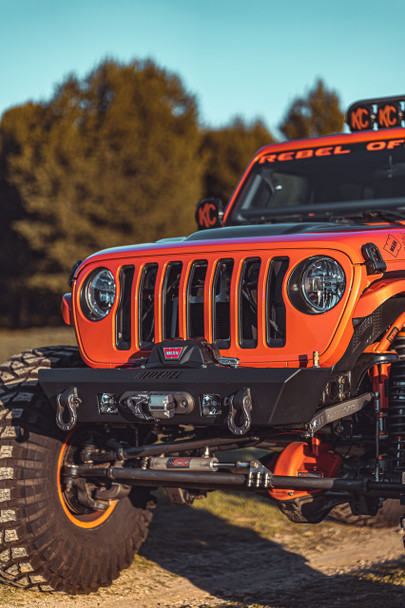 Rebel Off Road Summit Series Front and Rear Bumper, Jeep Gladiator