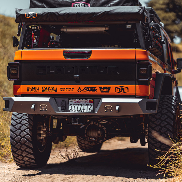 Rebel Off Road Summit Series Front and Rear Bumper, Jeep Gladiator
