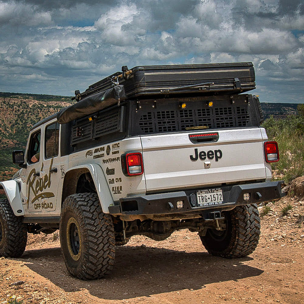 Rebel Off Road Summit Series Front and Rear Bumper, Jeep Gladiator