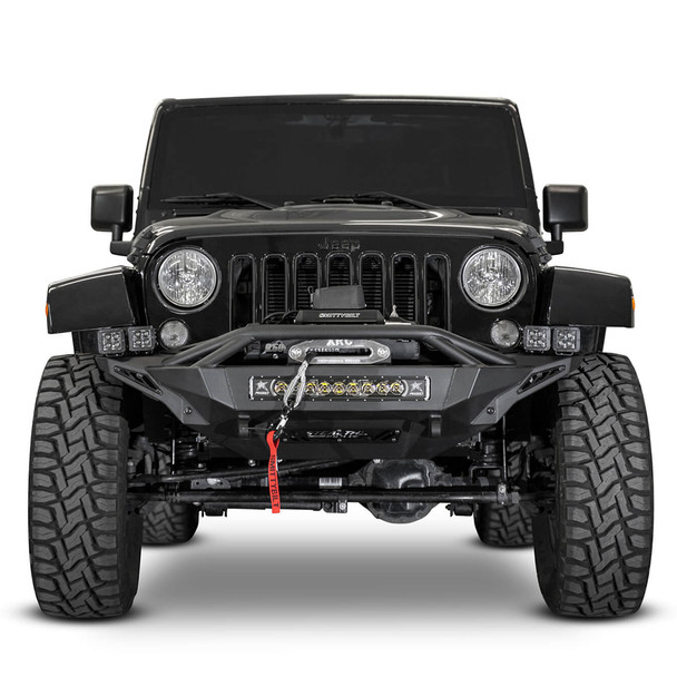 Addictive Desert Designs Stealth Fighter Winch Front Bumper, 07-18 Jeep JK