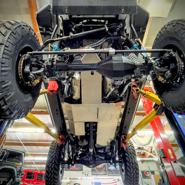 Next Venture Aluminum Belly Skid Plate, Jeep JT Gladiator Diesel