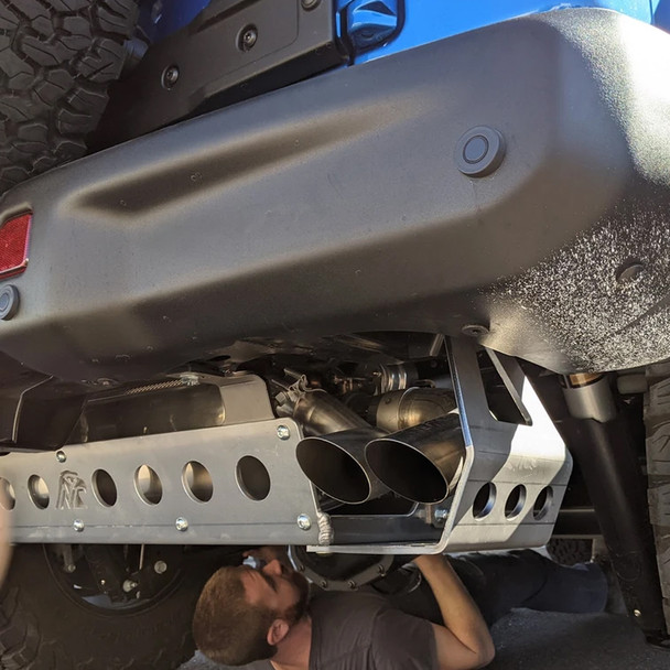 Next Venture Motorsports JLU Belly Pan Skid Plates, Aluminum, Jeep JL 392 Hemi