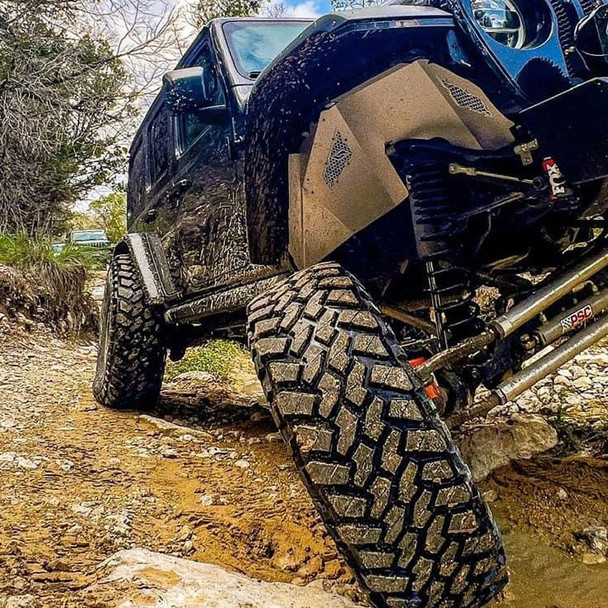 Motobilt High Clearance Front Inner Fenders, Aluminum, Jeep JL/Gladiator JT