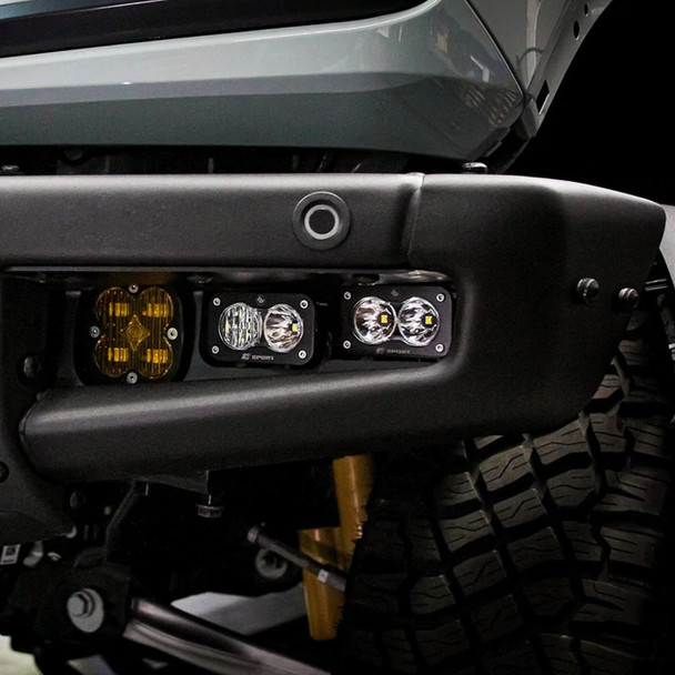 Baja Designs SAE LED Fog Light Pocket Kit, Ford Bronco 21+