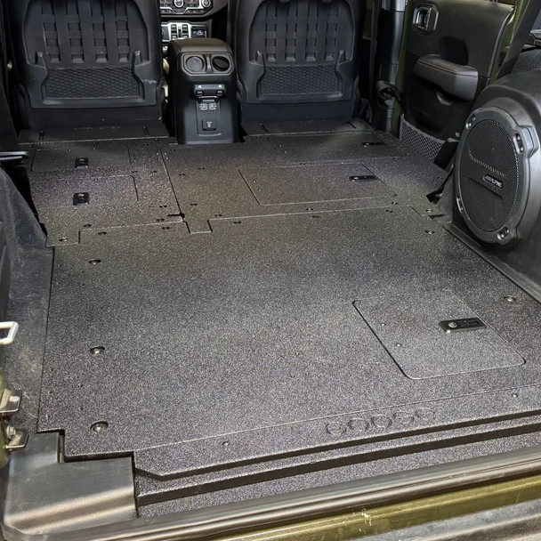 Goose Gear Stealth Sleep Package V2, 2018+ Jeep Wrangler JLU