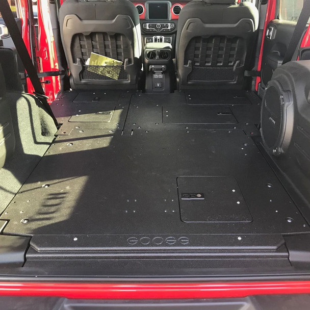 Goose Gear Stealth Sleep Package V2, 2018+ Jeep Wrangler JLU