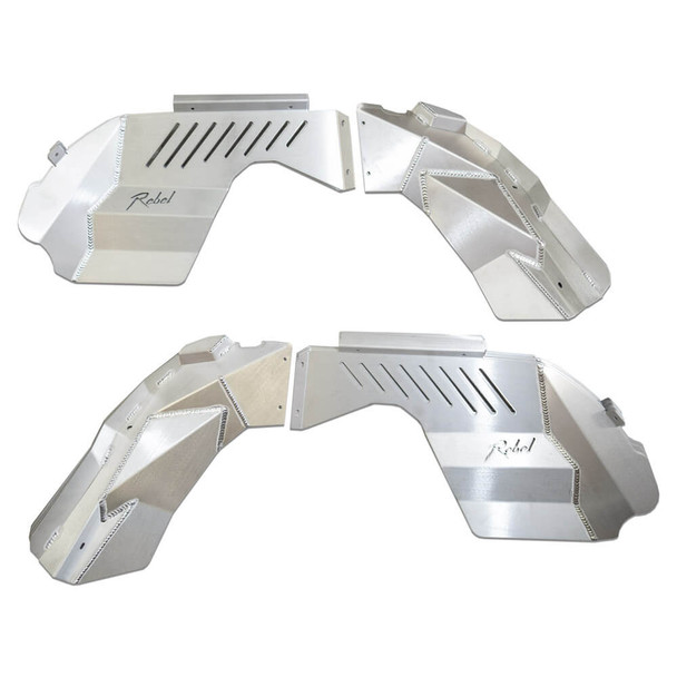 Aluminum Inner Fender Liners for DSS Coilover Kits, Jeep Wrangler JL/Gladiator JT 3.6L/392/Diesel