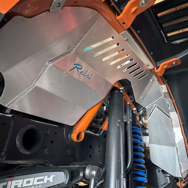 Aluminum Inner Fender Liners for DSS Coilover Kits, Jeep Wrangler JL/Gladiator JT 3.6L/392/Diesel