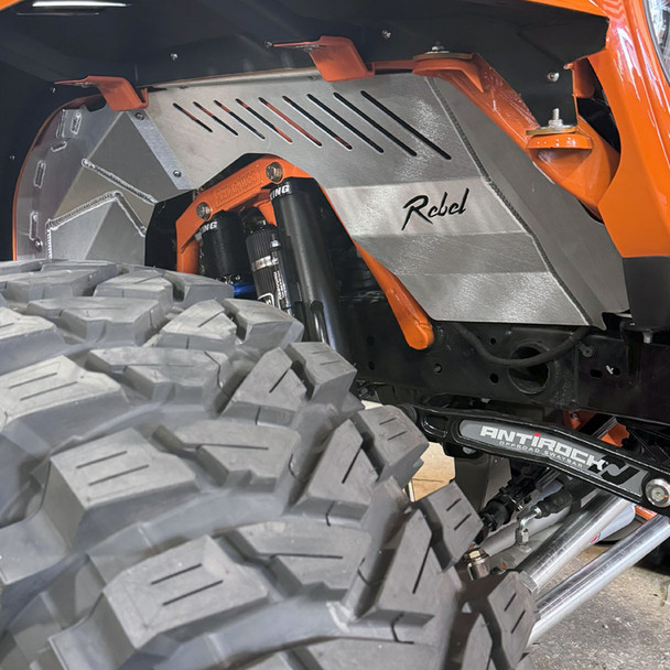 Aluminum Inner Fender Liners for DSS Coilover Kits, Jeep Wrangler JL/Gladiator JT 3.6L/392/Diesel