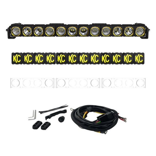 KC Hilites Flex Era LED Light Bar, Master Kit