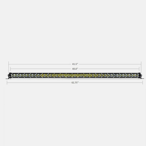 Cali Raised 42" Slim Single Row LED Bar