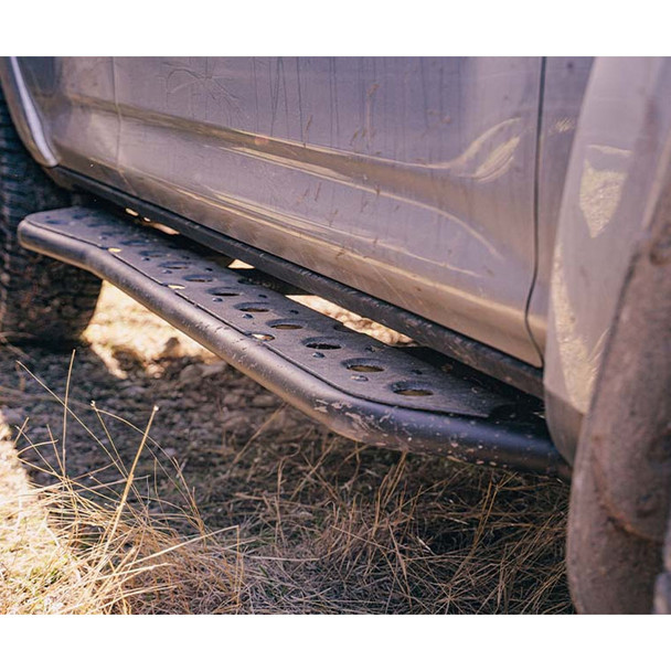 Cali Raised Step Edition Rock Sliders, 05-23 Toyota Tacoma