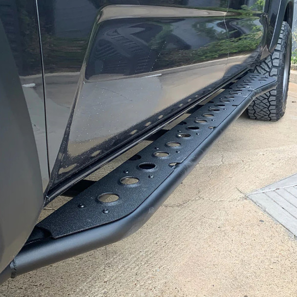 Cali Raised Step Edition Rock Sliders, 05-23 Toyota Tacoma