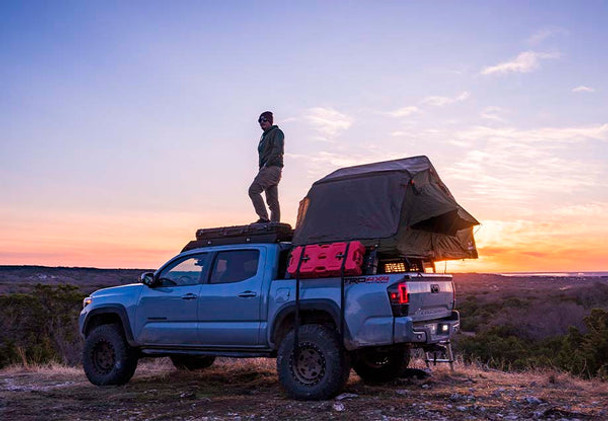 Cali Raised Overland Bed Rack, 05-23 Toyota Tacoma