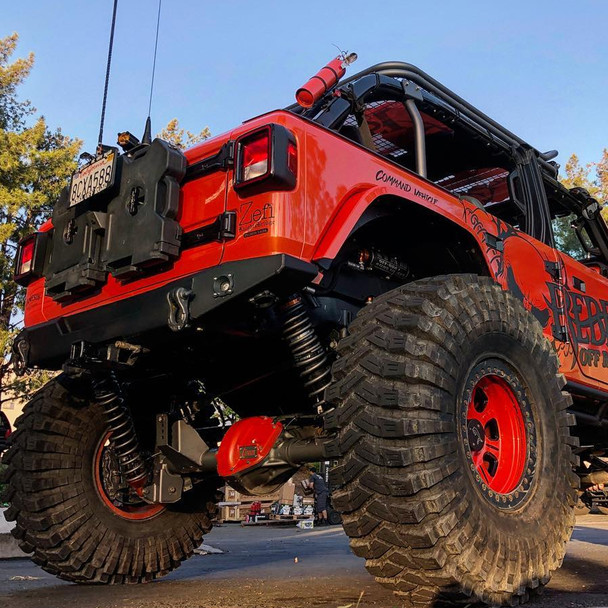 Recon Rear 14" Coilover Conversion Mounting Brackets, 07-17 Jeep Wrangler JK