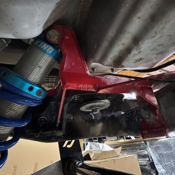 Recon Rear 14" Coilover Conversion Mounting Brackets, 07-17 Jeep Wrangler JK