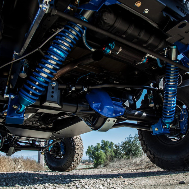 Recon Rear 14" Coilover Conversion Mounting Brackets, 07-17 Jeep Wrangler JK