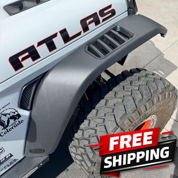 Jeep Gladiator JT Trailhead Series Highline Aluminum Fender Flares
