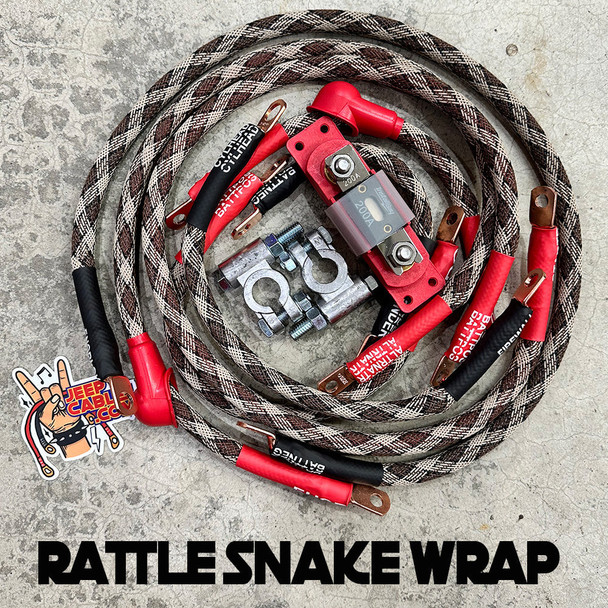 Jeep Wrangler JL (2018-2024) Big 7 Battery Cable Kit