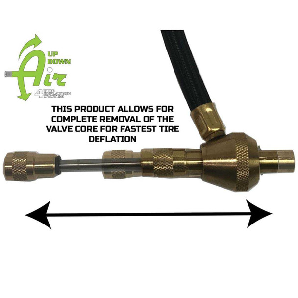OVS Digital Tire Deflator with Valve Stem Repair Kit & Storage Bag