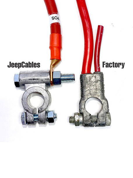 Jeep Wrangler JK (2007-2018) Big 7 Battery Cable Kit