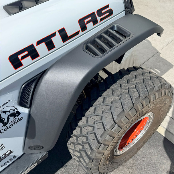 Jeep Wrangler JL Trailhead Series Highline Aluminum Fender Flares