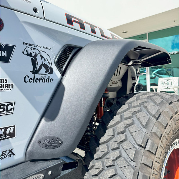Jeep Wrangler JL Trailhead Series Highline Aluminum Fender Flares